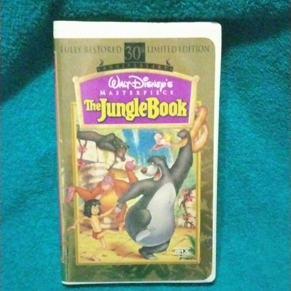 The Jungle Book 30th Anniversary Limited Addition VHS - Picture 1 of 6
